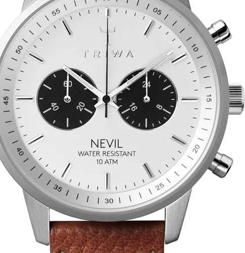 Miniatura 2 de TRIWA Nevil - Reloj minimalista para hombre, cronógrafo, 1.654in