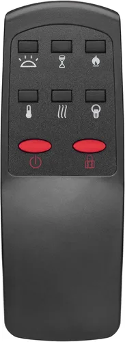 Miniatura 15 de Prominence Home Chimenea eléctrica de diseño delgado LED y chimenea montada en la pared con calentador de 1500 W, opciones de troncos y brasas