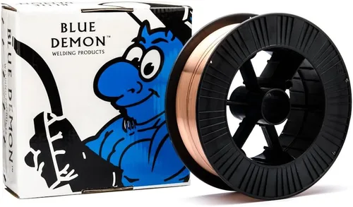 Miniatura 8 de Blue Demon ER70S6 X .030 X 2 LB MIG/GMAW Alambre de soldadura de acero al carbono, todas las posiciones, salpicaduras bajas, formulado