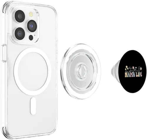 Miniatura 4 de Nama Life Nama Grandmother Groovy Nama Grandma PopSockets MagSafe PopGrip for iPhone