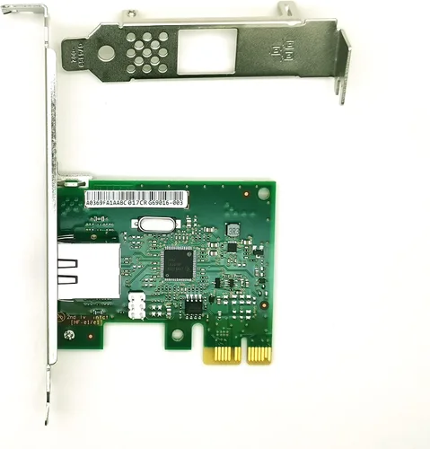Miniatura 3 de Tarjeta adaptador de red (NIC) de escritorio Gigabit Ethernet de 1.25G Puerto de cobre RJ45 único 10/100/1000/1250Mbps PCI Express 2.1 x1