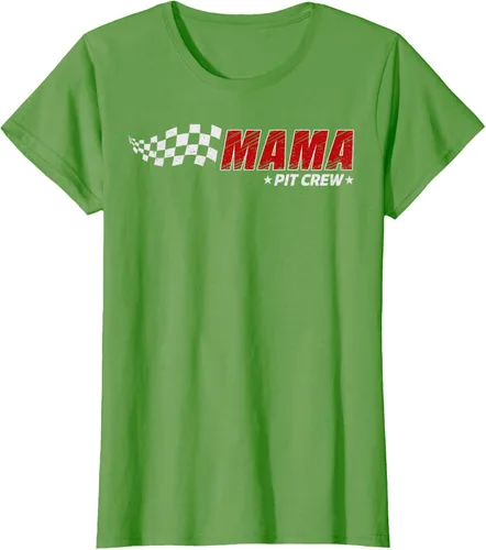 Miniatura 4 de Mama Pit Crew Race Car Birthday Family Matching Pit Crew Camiseta