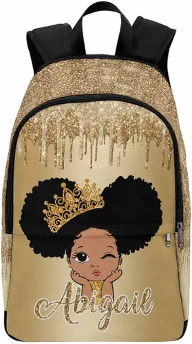 Miniatura 156 de Texto personalizado Elefante desgaste gafas mochila mochila mochila casual Daypack bolsa para mamá niñas, color86-4, Mochilas Daypack