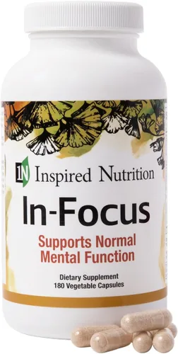 Miniatura 4 de in-Focus - Apoya la claridad mental - Sin cafeína - 180 cápsulas