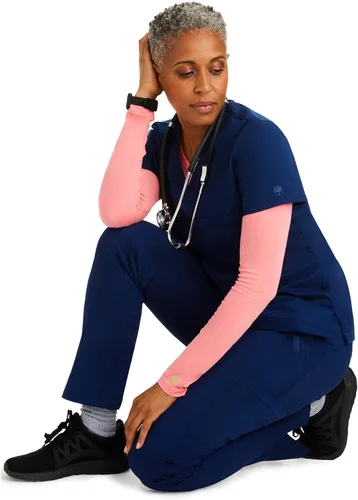 Miniatura 3 de Healing Hands - Camiseta interior para médicos de manga larga, tejida, para mujer, 5047 Melissa