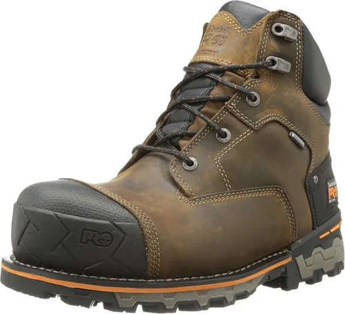 Miniatura 10 de Timberland PRO Botas de trabajo industriales Boondock Soft Toe WP de 6 pulgadas para hombre