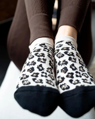 Miniatura 5 de Calcetines antideslizantes con estampado degradado, deportivo y novedoso para mujer, calcetines de yoga antideslizantes para pilates, barras, ballet