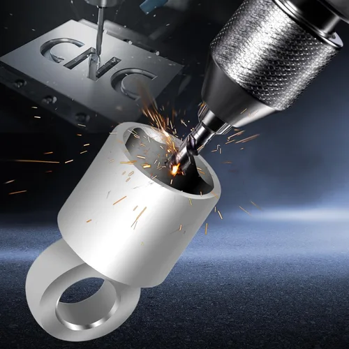 Miniatura 2 de Mango de rueda de repuesto de acero inoxidable Herramienta de vaso de neumático de repuesto CNC Compatible con Toyota Lexus Highlander Sienna
