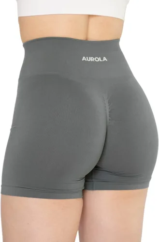 Miniatura 3 de AUROLA Intensify - Pantalones cortos de entrenamiento para mujer, sin costuras, para gimnasio, yoga, correr, deporte, ejercicio activo, fitness