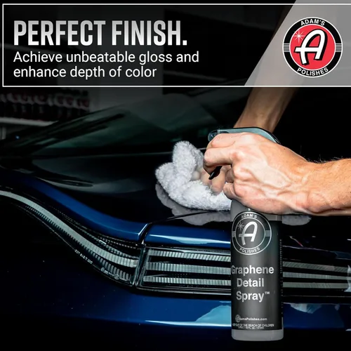 Miniatura 3 de Adam's Polishes Espray de grafeno para detallado de automóvil (5 galones) - Extiende la protección de ceras, selladores y recubrimientos Espray