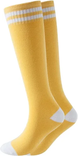 Miniatura 14 de Calcetines altos hasta la rodilla para niños, calcetines de fútbol de algodón para niños, niñas, niños pequeños