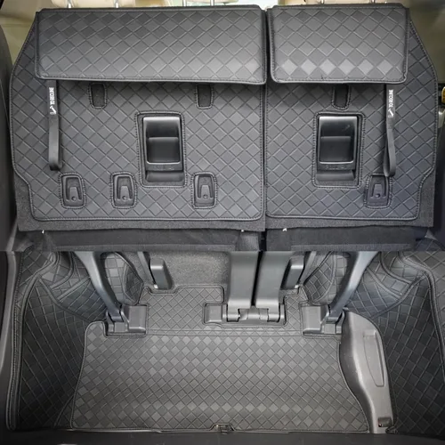 Miniatura 10 de IKABEVEM Alfombrillas compatibles con Toyota Camry 2018-2024 (no compatibles con modelos híbridos o AWD) – Forros de suelo de TPE de 1ª y 2ª fila