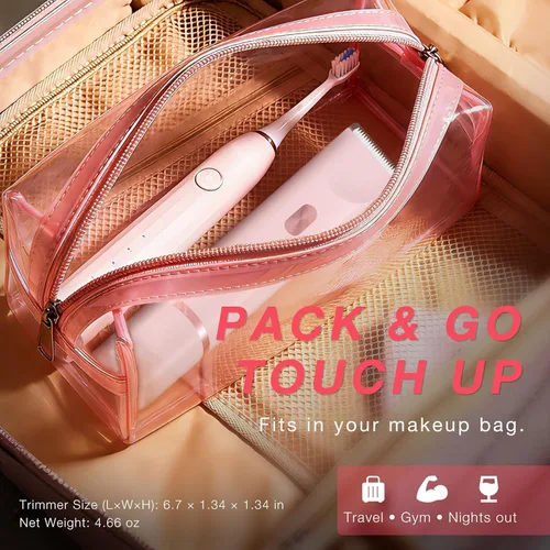 Miniatura 5 de Recortadora de Bikini para Mujeres – Afeitadora Eléctrica Suave para Áreas Sensibles, Afeitadora Recargable USB-C Impermeable para Cuerpo y Cara