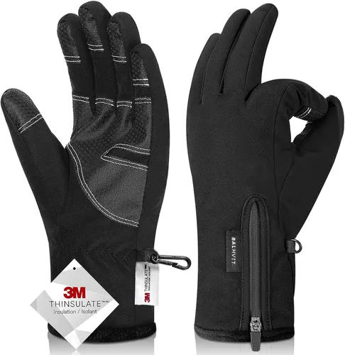 Miniatura 9 de Balhvit -10℉ Waterproof Winter Gloves for Men & Women, 5-Layer Ski & Snow Gloves for Cold Weather, Breathable Warm Gloves with Touch Screen Fingers
