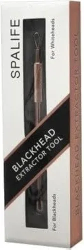 Herramienta extractor profesional de puntos negros (acero inoxidable) para acné, puntos blancos y puntos negros, mejor para el cuidado de la piel