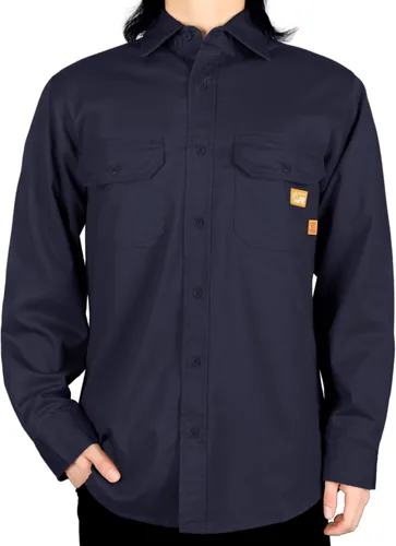 Miniatura 12 de Camisa de trabajo resistente al fuego Titicaca FR Camisa resistente al fuego para hombres de algodón 7.5oz camisa de soldadura Gris