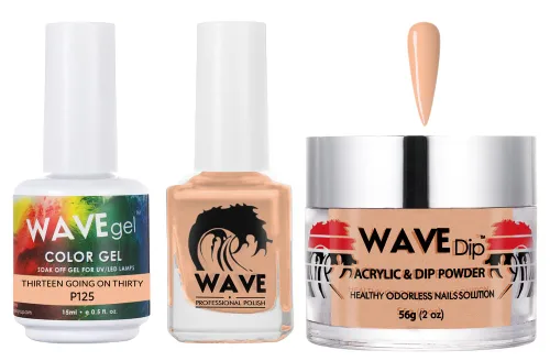 Miniatura 41 de WAVEGEL - Juego de gel de remojo, laca de uñas y polvo acrílico a juego - Colección Simplicity - #P109 Blizzard