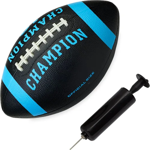 Miniatura 27 de Champion Blitz Fútbol, Fútbol para Todo Clima, Agarre Mejorado, Cubierta de Goma Duradera y Cordones Moldeados, para Deportes y Entrenamiento al