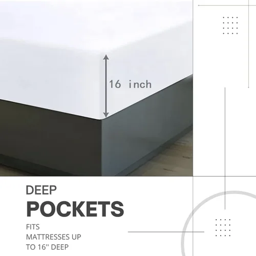 Miniatura 6 de Juego de sábanas de tamaño individual, sábanas de oso – Sábanas y fundas de almohada de microfibra de 3 piezas, juego de sábanas con patrones de Aa