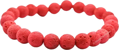 Miniatura 592 de Amazing Gemstone Pulsera de cristal para mujeres y hombres, pulsera de cristal curativo de protección, pulsera elástica con cuentas de piedras