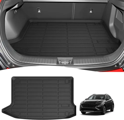 Miniatura 26 de Revestimiento de carga para Audi A4 / S4 2017 2018 2019 2020 2021 2022 2023 2024 Tapete de carga resistente (no para modelos A4 All-Road)