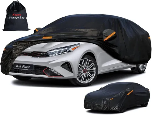 Miniatura 123 de Kayme - Cubierta completa impermeable de 7 capas para Honda Civic Sedán/Coupé (1991-2024), apta para todo clima, protección p/exteriores contra