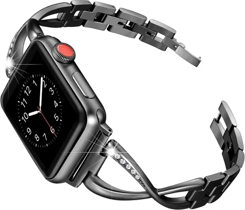 Secbolt Correas compatibles con Apple Watch Band de 1.496 pulgadas, 1.575 pulgadas, 1.614 pulgadas, 1.654 pulgadas, 1.732 pulgadas, 1.772 pulgadas,