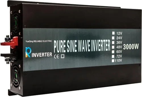 Miniatura 4 de WZRELB Inversor de energía solar de onda sinusoidal pura de 3000 W confiable 48 V 120 V fuera de la red DC a CA convertidor de energía generador
