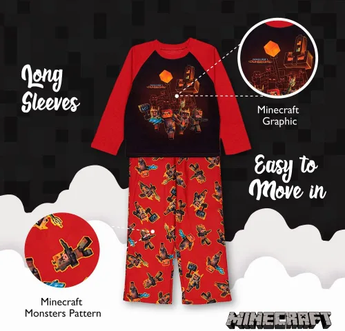 Miniatura 4 de Minecraft Conjunto de Pijama para Niños