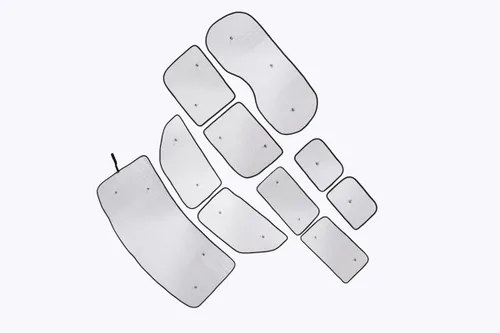 Miniatura 3 de Parasol para parabrisas delantero de automóvil y persianas de ventana completa para Land Rover Defender 90 110 130 2020-2026, protector de visera