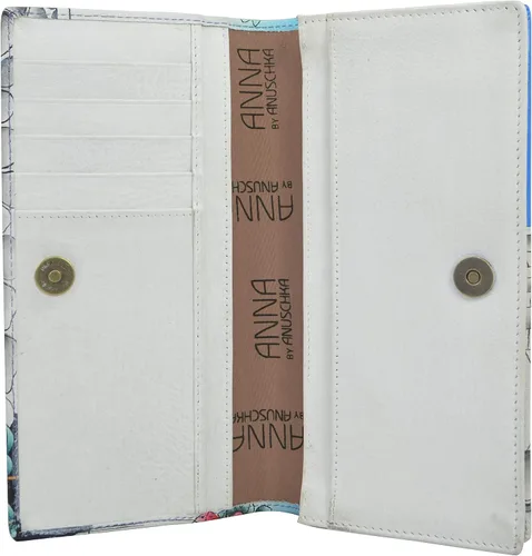 Miniatura 3 de Anna by Anuschka Cartera de cuero genuino pintada a mano para mujer, Grecia mágica