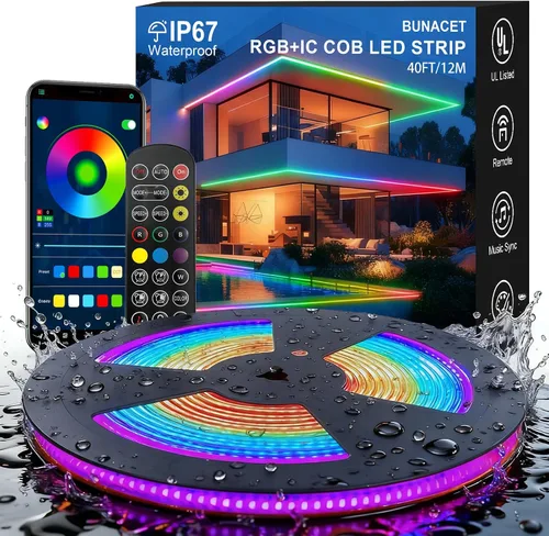 Miniatura 11 de Tira de luces LED COB RGB IC