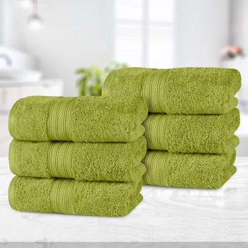 Miniatura 84 de Superior Juego de 2 toallas de baño de fibra larga 100% algodón peinado de 27.64 oz/m², para baño, ducha, cocina, súper suave, afelpado, altamente