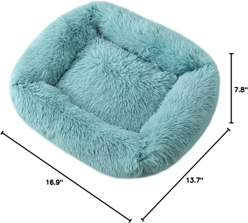 Miniatura 8 de La La Pet® Cama Dona para Perros y Gatos Cama Acogedora Cueva para Mascotas Cama Madriguera para Perros Calmante Abrazador Cama Auto-Calentable