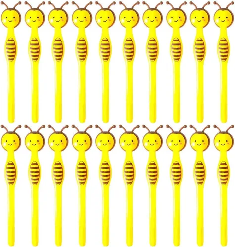 20 bolígrafos de gel de abejas lindas abejas, grandes suministros para el hogar y la oficina, regalo para mujeres, compañeros de trabajo y