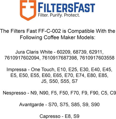 Miniatura 2 de FiltersFast FF-C-002 - Filtro de agua para cafetera, cartucho comercial, paquete de 3