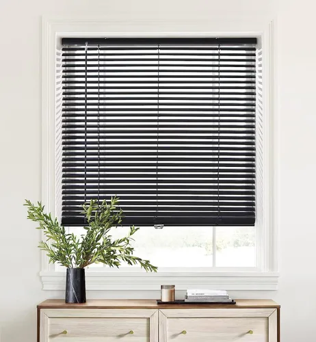 Miniatura 21 de LazBlinds Mini Persianas de Aluminio de 1", Sin Herramientas-Sin Taladro, Persianas Sin Cordón para Ventanas Interiores, Persianas Horizontales