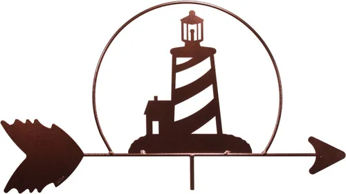 Miniatura 5 de SWEN Products Veleta náutica Faro (Estaca de jardín incluida)