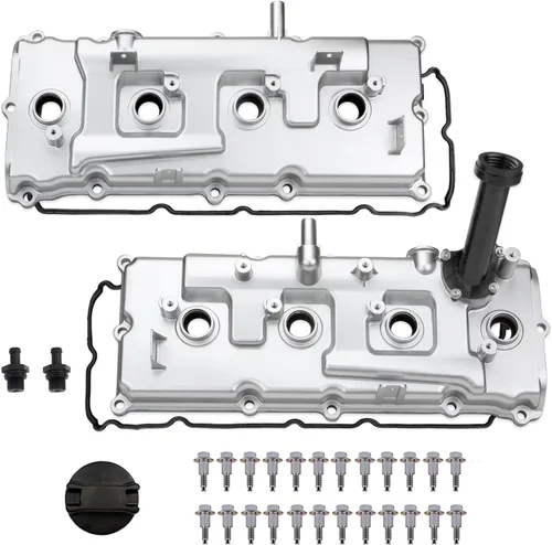 Miniatura 9 de Juego de tapas de válvula compatible con Nissan Armada Pathfinder Titan NV2500 NV3500 Infiniti QX56 5.6L 2007-2017 Reemplazar 13264ZE01A 132647S000