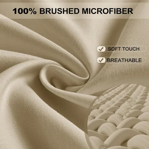 Miniatura 2 de FreshCulture Paquete de 2 Sábanas Bajeras Individuales Solamente – Sábana Bajera de Calidad Hotelera Tamaño Individual – Ultra Suave y Transpirable