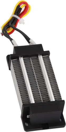 Calentador de aire PTC de 12V Calentador de aire de cerámica Elemento de calefacción 200W DC 12V Calentador de elemento termostático de cerámica