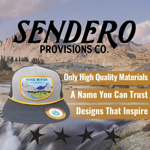 Miniatura 3 de Sendero Provisions Co. Rivers and Ranges Outdoors Sombrero Snapback Colección