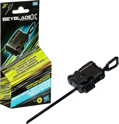 Beyblade X - Lanzador oficial para usar con Beylade X Spinning Top Toys y Beystadium; gran regalo para niños y niñas de 8 años