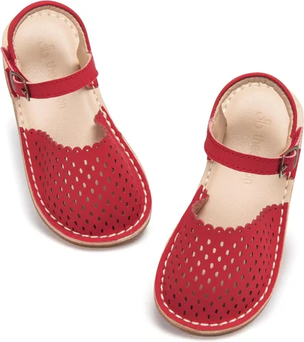 Miniatura 65 de THEE BRON Sandalias cómodas para niñas, zapatos para niños, sandalias rellenas