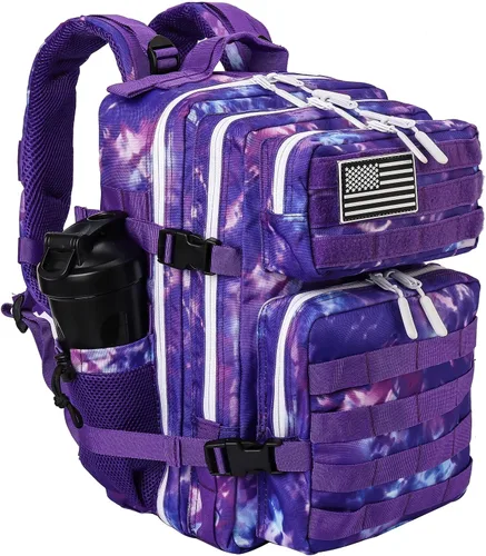 Miniatura 35 de LHI Mochila Militar Táctica para Hombres y Mujeres 25L/35L Mochila de Asalto del Ejército Bolsa Mochila Pequeña con Portabotellas
