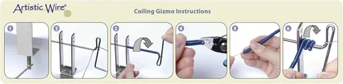 Miniatura 3 de Bobinador con alambre espiral artístico Gizmo(R) de lujo para fabricación de joyas