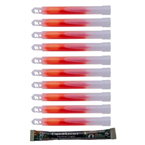 Miniatura 2 de Cyalume ChemLight, barras de luz química de grado militar, alta intensidad, 10, 10