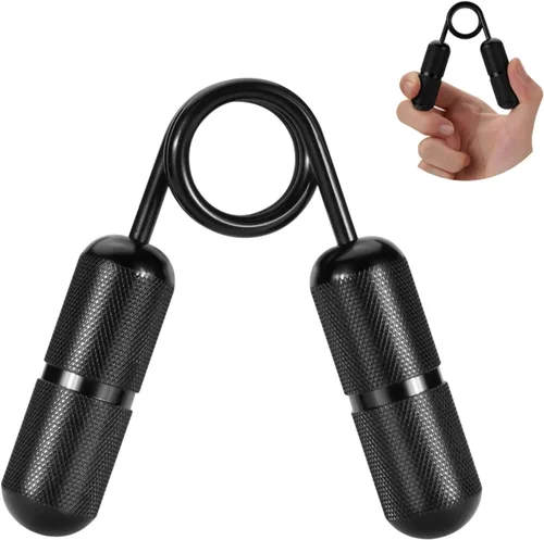 Miniatura 8 de Juguetes antiestrés de metal de mano, ayudan a aliviar la ansiedad por estrés, mini fortalecedor de agarre de dedo, entrenador de fuerza de agarre
