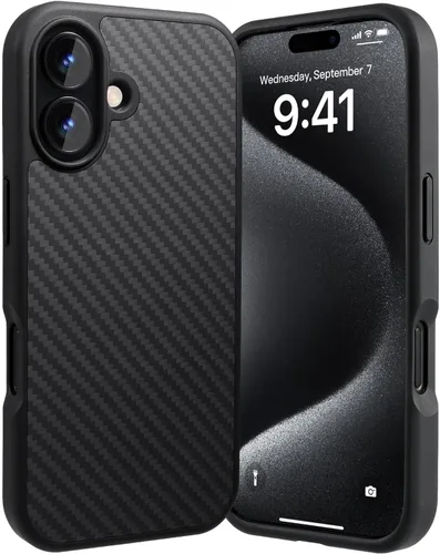 Miniatura 100 de Tigowos Magnetic Guardian - Funda diseñada para iPhone 11 Pro [probada en caídas de grado de 10 pies y compatible con MagSafe] Funda delgada Negro