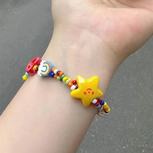 Miniatura 4 de RICHTRUE Pulseras Y2k Y2k, accesorios estéticos, accesorios estéticos Y2k, pulsera linda para mujer, cosas de preparación
